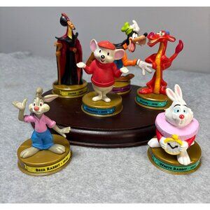 Disney 100 Years of Magic McDonalds 2002 Figurine Set with Brer Rabbit Bernard W